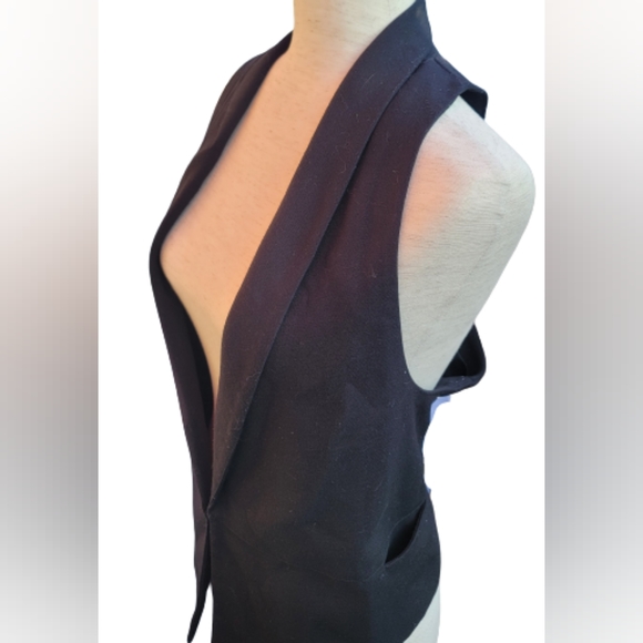 Cambi Racerback Tuxedo Vest Medium - Picture 3 of 5
